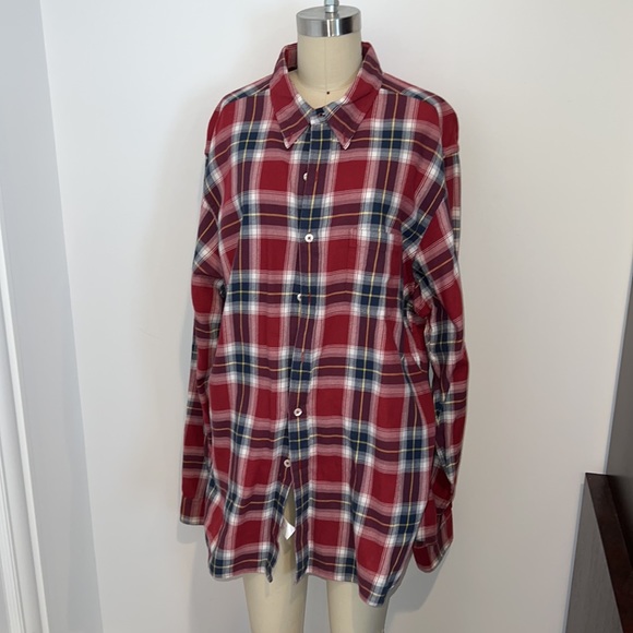 Brooks Brothers Cotton Plaid Button Down - Picture 4 of 10